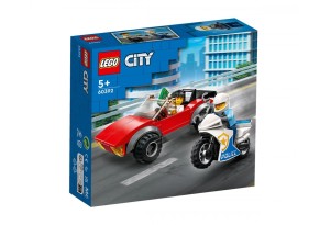 LEGO City Police 60392 - Преследване с полицейски мотоциклет