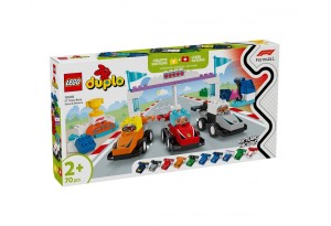 LEGO® DUPLO 10445 - Отбор състезателни коли F1® и шофьори