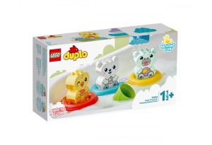 LEGO DUPLO My First 10965 - Забавления в банята: плаващ влак за животни