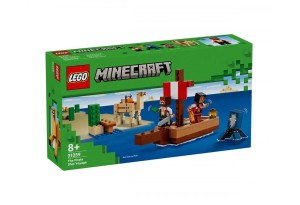 LEGO Minecraft 21259 - Пътуването на пиратския кораб