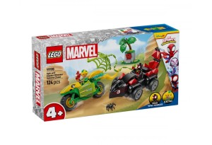 LEGO® Spidey 11198 - Спин и Електро: Преследване с коли-динозаври