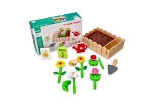 Lelin Toys, Дървени цветя за засаждане, Моята малка градина