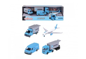 Majorette - Сет Maersk 4 Pieces Giftpack