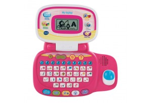 Музикален лаптоп VTech розов