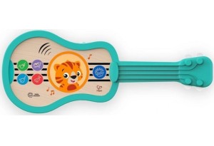 Музикална играчка, Baby Einstein, Дървено сензорно укулеле, 43.18 х 17.78 х 5.08 см