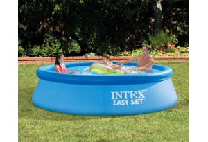 Надуваем басейн с филтърна помпа INTEX Easy Set, 305 х 76 см.