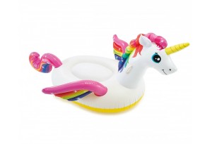 Надуваем оствов Еднорог INTEX Unicorn Ride-on