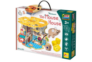 Настолна игра Lisciani Montessori Baby Wood The house of the mouse 107315