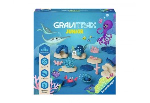 Настолна игра Ravensburger GraviTrax Junior - Допълнение Океан