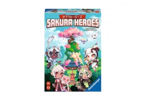 Настолна игра Ravensburger - Sakura Heroes