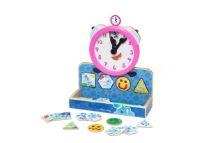 Образователен дървен магнитен часовник - Tickety Tock - Melissa &amp; Doug