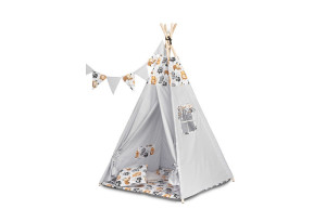 Палатка Tipi Raccоns Grey Caretero Toyz