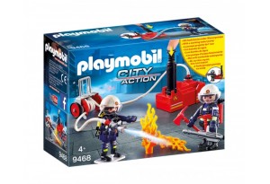 Playmobil - Пожарникари с помпа за вода