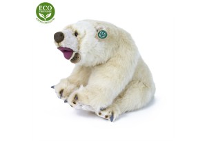 Плюшена играчка Полярна мечка, 43 см., серия Еко приятели