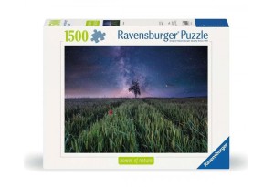 Пъзел Ravensburger 1500 ел. - Нощно небе над нивата