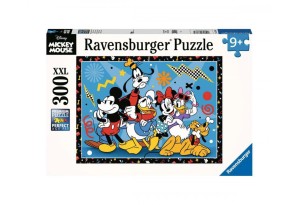 Пъзел Ravensburger 300 ел. XXL - Мики Маус и приятели