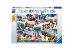 Пъзел Ravensburger 5000 ел. - Ню Йорк градът който никога не спи