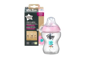 Шише за хранене Tommee Tippee Closer to Nature Easi Vent, 260 мл, балон