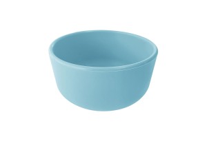 Силиконова купа minikOiOi Basics-Bowl - Mineral Bue