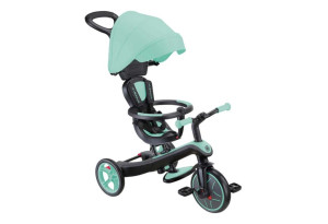 Триколка 4 в 1 GLOBBER EXPLORER TRIKE със сенник - ментово зелена