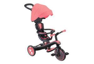 Триколка 4 в 1 GLOBBER EXPLORER TRIKE със сенник - розова