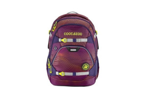 Ученическа раница COOCAZOO ScaleRale Sonic Purple - за над 10 г, унисекс, 3 отделения