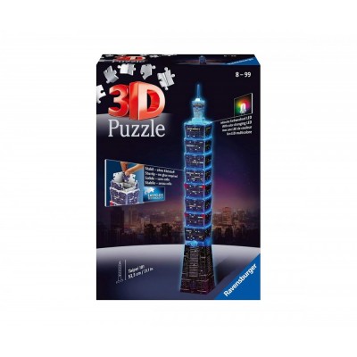 3D Пъзел Ravensburger 216 ел. - Светещ Тайпе