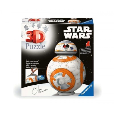 3D Пъзел Ravensburger 99 ел. - Star Wars BB-8