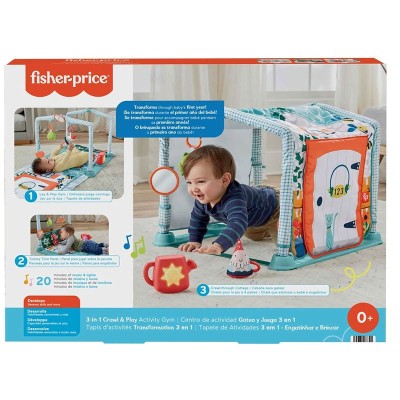 Активна гимнастика Fisher Price Crawl and Play, 3 в 1