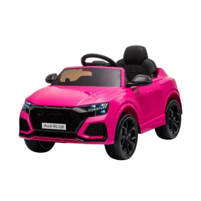 Акумулаторна кола Licensed Audi RSQ8 Pink + батерия 12V/7AH