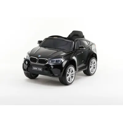 Акумулаторна кола licensed BMW X6M Black + батерии 2 бр.6V7AH