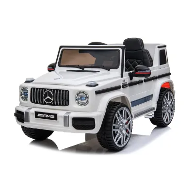 Акумулаторна кола Licensed Mercedes AMG G63 White + батерия 12V7AH