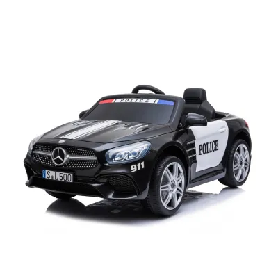 Акумулаторна кола Licensed Mercedes Benz SL500 Police Black