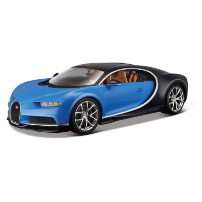 Bburago Plus - Модел на кола Bugatti Chiron 1/18