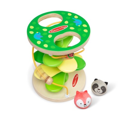 Бебешка играчка Melissa and Doug Дървена кула лабиринт с мъниста