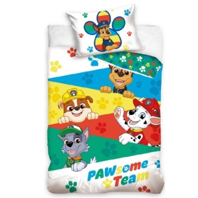 Бебешко спално бельо Paw Patrol 100*135 /40*60