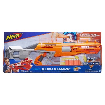 Бластер Hasbro Nerf N-Strike Elite Series AccuStrike Series Alphahawk, с 10 патрона