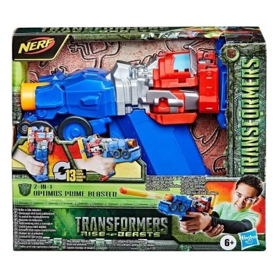 Бластер Hasbro Nerf Transformers: Rise Of The Beast, 2в1 Optimus Prime