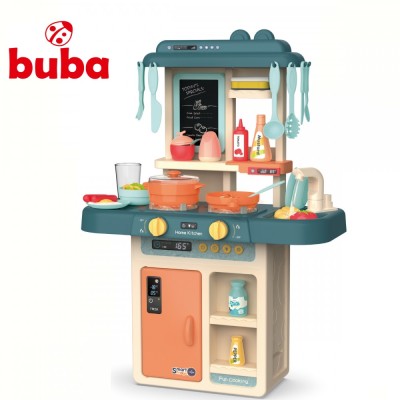 Детска кухня Buba Home Kitchen, 36 части, 889-169, синя