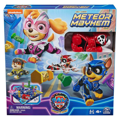 Детска настолна игра Spin Master Paw Patrol Meteor Mayhem