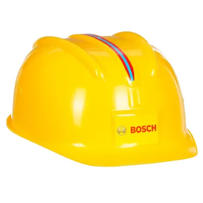 Детска строителна каска Bosch, жълта