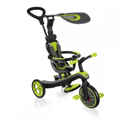 Детска триколка 4 в 1 Globber Trike Explorer, зелена