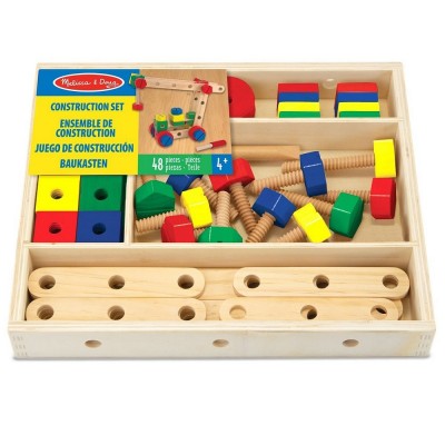 Дървен конструктор Melissa and Doug