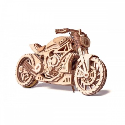 Дървен конструктор Wood Trick Motorcycle DMS