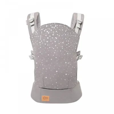 Ергономична раница за бебе KinderKraft NINO, CONFETTI GREY