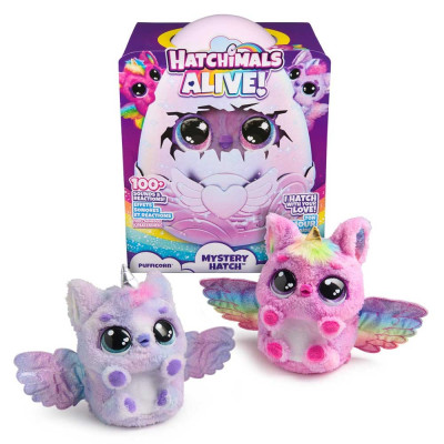 Hatchimals Излюпващо се яйце изненада Pufficorn