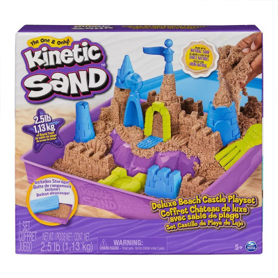 Игрален комплект Spin Master Kinetic Sand Кинетичен пясък, Замък