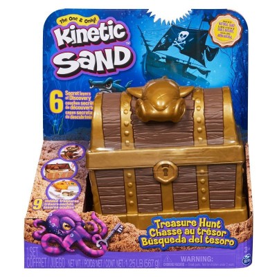 Игрален комплект Spin Master Kinetic Sand Търсене на съкровища, с кинетичен пясък 6062080