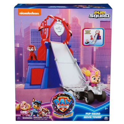 Игрален комплект Spin Master Paw Patrol Pup Squad Кула с 2 фигурки