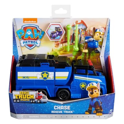 Игрален комплект Spin Master Paw Patrol Rescue Truck фигура с камион, Chase